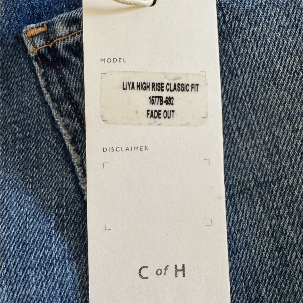 Citizens of Humanity Liya High Rise Ankle Straight Jean Fade Out 30 NWT - Picture 11 of 11